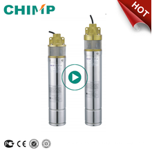 CHIMP SK serie 1.0HP 380V bomba sumergible de agua limpia boring ruso